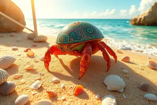 Crabs on land. Crabs on land drown