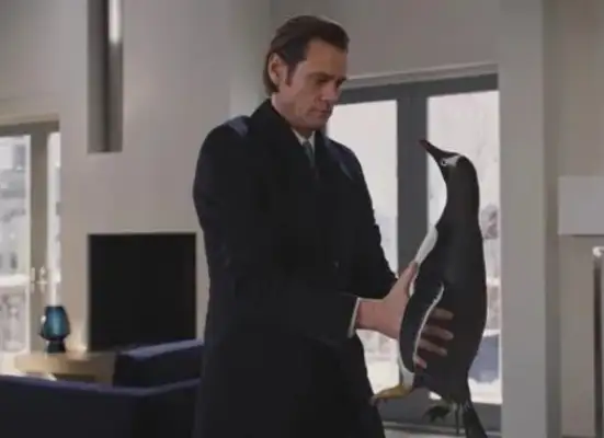 Everyone else was walking dogs and cats. He was walking penguins