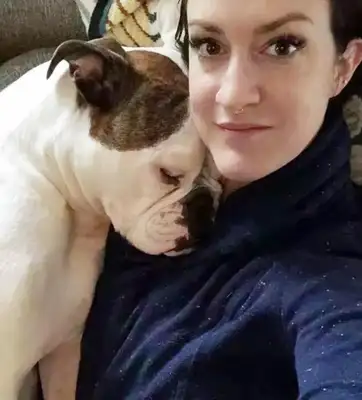 The wife of her husband, who died by accident, cried all day long, adopted a dog and got a smile: we are a family