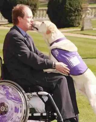 DOGS LEARN TO READ MEDICAL RECORDS, USE HUMAN SKILLS LIKE ATMS, ALL BECAUSE THEY LOVE THEIR MASTER