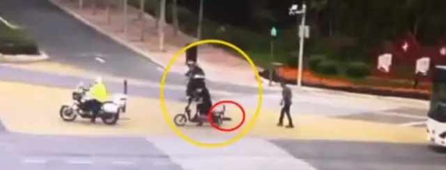 The pet dog's not tied up on the road, and the motorcyclist's crushing, and it's growing: who's looking for? Compensation
