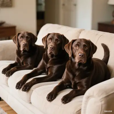 Labrado recovers the dog