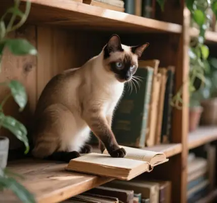 Siamese Cat, what do you do for beauty