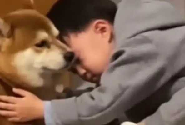 The boy heard his mother say,