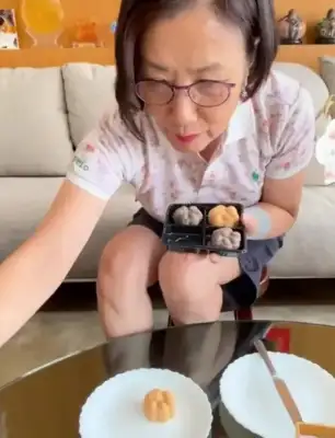 Wang Ming-ho and Luo's moon cakes are too much to feed to dogs