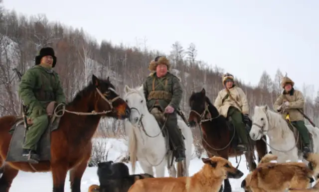 In World War II, the native dog, specializing in the control of the Japanese wolf, was dubbed