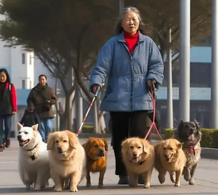 Whose fault was it that the two dogs were held hostage by the master and were still shot by the police