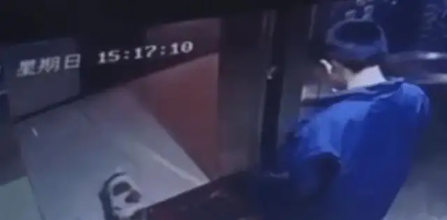 The boy used the elevator to hang his pet dog, and the parents blamed the monster industry for the video